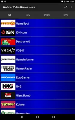 World of Video Game News android App screenshot 8